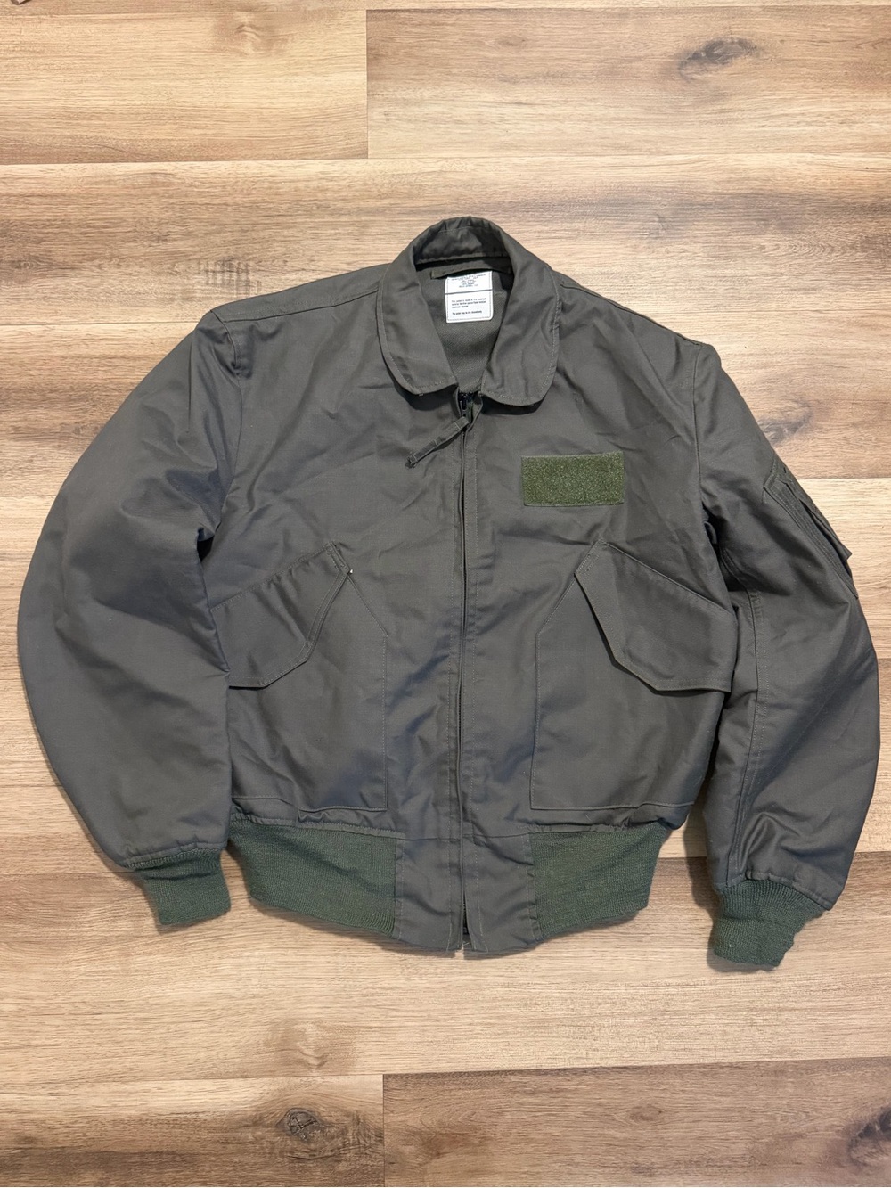 CWU-36/P Summer Flyers Jacket Large Pilot Bomber Flight FR Aramid USAF Sage DS